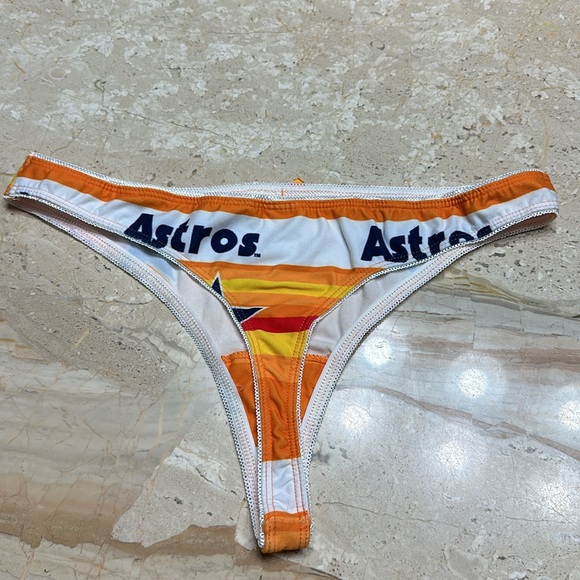 Astros Thong NWOT - Picture 2 of 3